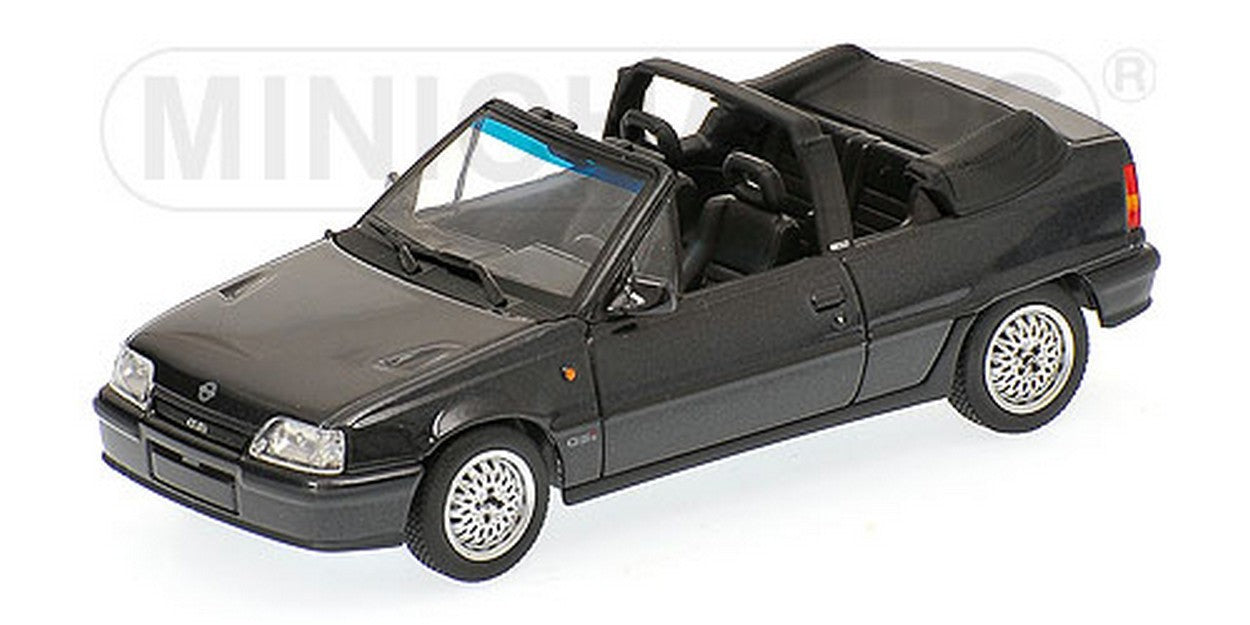 SCALE MODEL COMPATIBLE WITH OPEL KADETT GSI CABRIO 1989 BLACK 1:43 MINICHAMPS PM400045931