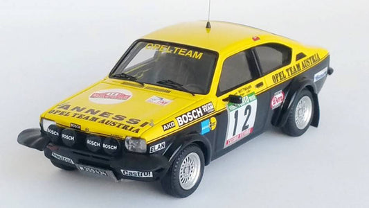 MODÈLE RÉDUIT COMPATIBLE AVEC OPEL KADETT GTE RALLYE DU PORTUGAL 1977 WITTMANN/NESTINGER 1:43 TROFEU TFDSN129