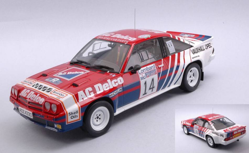 MODELE REDUIT COMPATIBLE AVEC OPEL MANTA B 400 N.14 RAC RALLY 1985MCRAE/GRINDROD 1:18 IXO MODEL 18RMC098.20