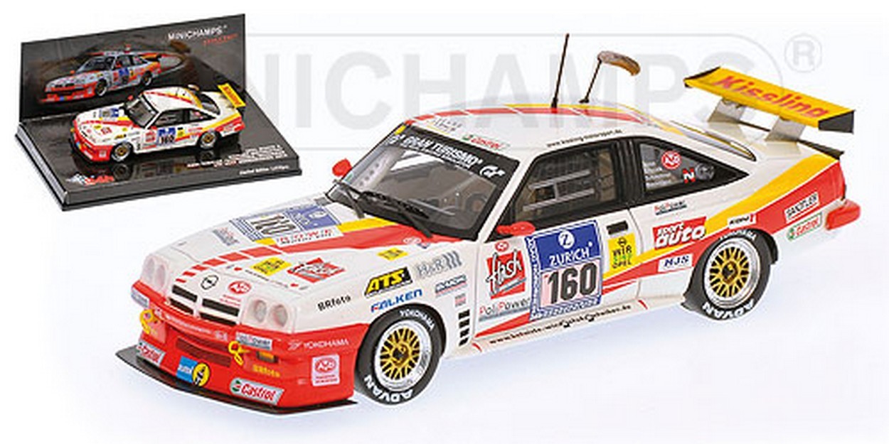 MODELE REDUIT COMPATIBLE AVEC OPEL MANTA N.160 NURBURGRING 2010 1:43 MINICHAMPS PM437104160