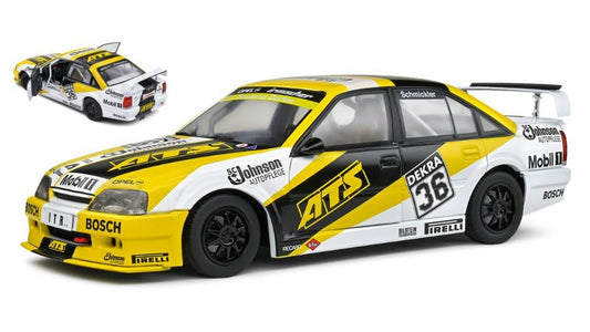 SCALE MODEL COMPATIBLE WITH OPEL OMEGA EVO 500 TEAM IRMSCHER N.36 DTM 1991 F.ENGSTLER 1:18 SOLIDO SL1809702