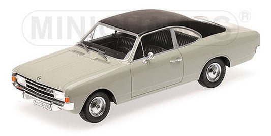 MODELLINO IN SCALA COMPATIBILE CON OPEL REKORD C COUPE  1966 GREY 1:18 MINICHAMPS PM107047022