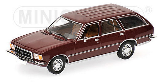 modellino IN SCALA COMPATIBILE CON OPEL REKORD D CARAVAN 1975 BROWN 1:43 MINICHAMPS PM400044012