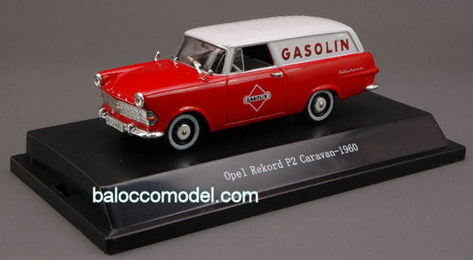 MODELLINO IN SCALA COMPATIBILE CON OPEL REKORD P 2 CARAVAN 1960 GASOLIN 1:43 STARLINE STR53043