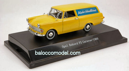 MODELLINO IN SCALA COMPATIBILE CON OPEL REKORD P 2 CARAVAN 1960 WASH 1:43 STARLINE STR53040