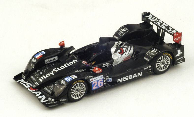 SCALE MODEL COMPATIBLE WITH ORECA 03-NISSAN N.26 9th (2nd LMP2) LM 2011 MAILLEUX-ORDONEZ-AYARI 1:43 SPARK MODEL S4554