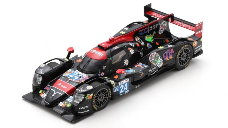 SCALE MODEL COMPATIBLE WITH ORECA 07 GIBSON N.24 LM 2022 SALES-BELL-HANLEY 1:18 SPARK MODEL 18S808