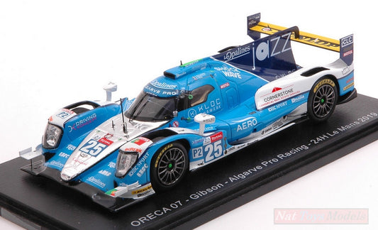SCALE MODEL COMPATIBLE WITH ORECA 07 GIBSON N.25 LM 2019 D.ZOLLINGER-A.PIZZITOLA-J.FALB 1:43 SPARK MODEL S7911