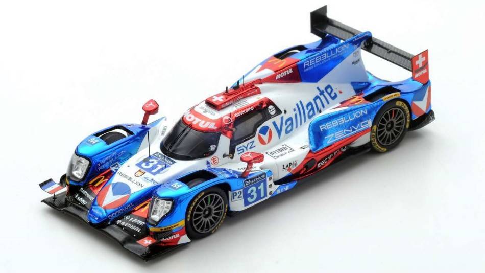 SCALE MODEL COMPATIBLE WITH ORECA 07 GIBSON N.31 LM 2017 N.PROST-J.CANAL-B.SENNA 1:43 SPARK MODEL MV10