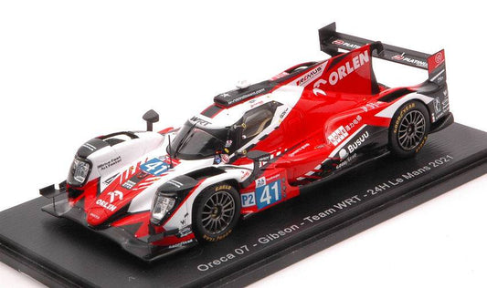 SCALE MODEL COMPATIBLE WITH ORECA 07 GIBSON N.41 LM 2021 KUBICA-DELETRAZ-YE 1:43 SPARK MODEL S8251