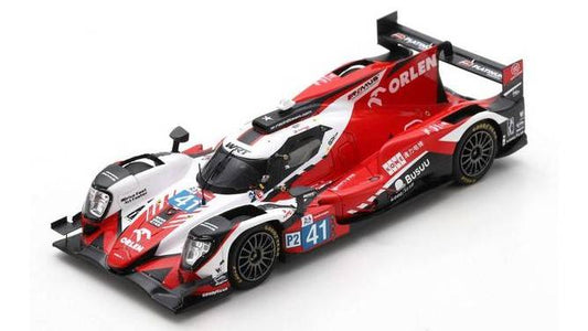 SCALE MODEL COMPATIBLE WITH ORECA 07 GIBSON N.41 LM 2021 R.KUBICA-L.DELETRAZ-Y.YE 1:18 SPARK MODEL 18S716
