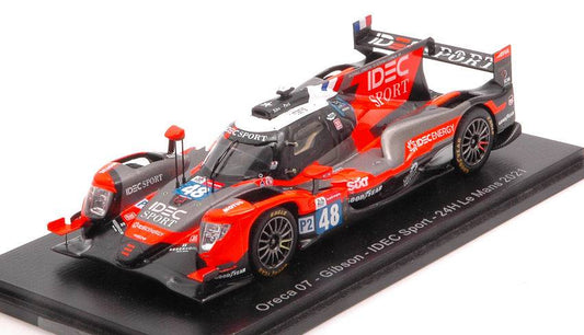 SCALE MODEL COMPATIBLE WITH ORECA 07 GIBSON N.48 LM 2021 LAFARGUE-CHATIN-PILET 1:43 SPARK MODEL S8253