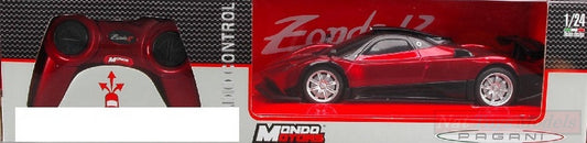 SCALE MODEL COMPATIBLE WITH PAGANI ZONDA RADIO CONTROL 1:24 MONDO MOTORS MM63027
