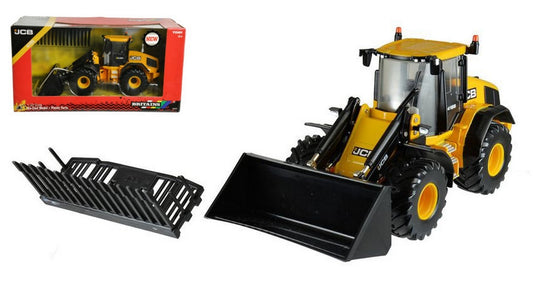 MODELLINO IN SCALA COMPATIBILE CON PALA JCB 419S WHEELED LOADED SHOVEL 1:32 BRITAINS LC43223