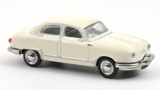 MODELE REDUIT COMPATIBLE AVEC PANHARD DYNA Z12 1957 BLANC 1:87 NOREV NV451898