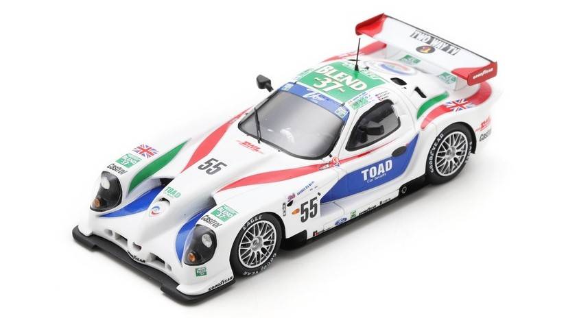 MODELE REDUIT COMPATIBLE AVEC PANOZ ESPERANTE N.55 LM 1997 D.BUNDY-D.BRABHAM-P.MCCARTY 1:43 SPARK MODEL S5026