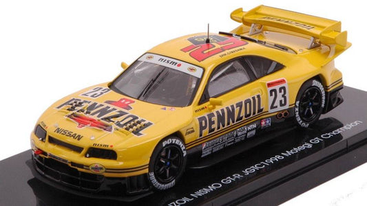 SCALE MODEL COMPATIBLE WITH PENZOIL NISMO GT-R N.23 JGTC 1998 MOTEGI GT CHAMPION C.ERIK.-K.MASAMI EBBRO EB44251