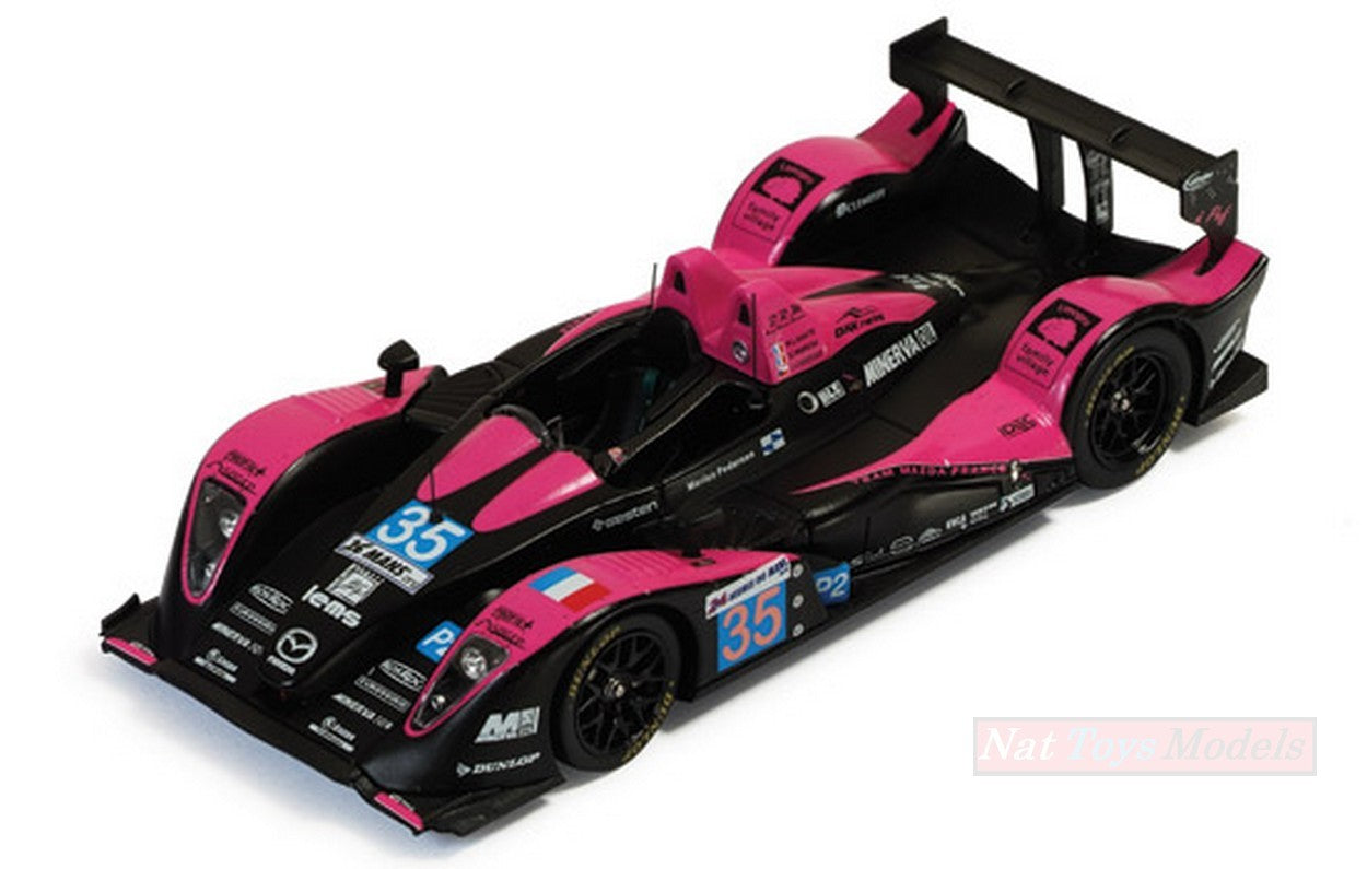 MODELE REDUIT COMPATIBLE AVEC PESCAROLO 01-JUDD N.35 7ème LM 2010 LAHAYE-MOREAU-CHAROUZ 1:43 IXO MODEL LMM204