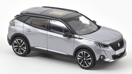 MODELLINO IN SCALA COMPATIBILE CON PEUGEOT 2008 GT 2020 ARTENSE GREY 1:43 NOREV NV472864