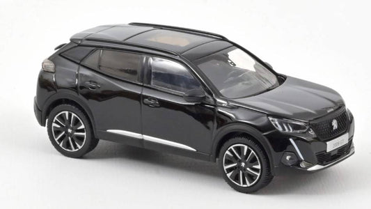MODELLINO IN SCALA COMPATIBILE CON PEUGEOT 2008 GT 2020 PERLA NERA BLACK 1:43 NOREV NV472865