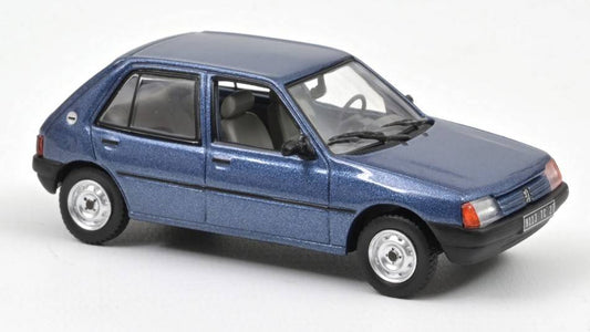 SCALE MODEL COMPATIBLE WITH PEUGEOT 205 GL 1988 MING BLUE 1:43 NOREV NV471736