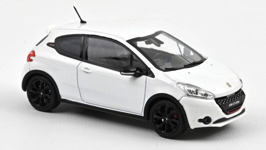 SCALE MODEL COMPATIBLE WITH PEUGEOT 208 GTI 30th 2014 PEARL WHITE 1:43 NOREV NV472828