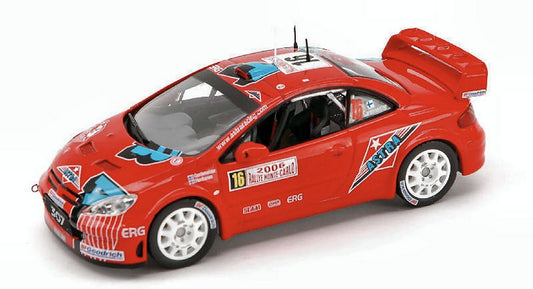SCALE MODEL COMPATIBLE WITH PEUGEOT 307 N.16 M.CARLO 2006 1:43 IXO MODEL RAM211
