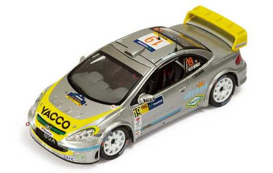 SCALE MODEL COMPATIBLE WITH PEUGEOT 307 N.19 CATALUNYA 06 1:43 IXO MODEL RAM239