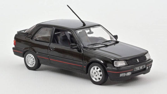 MODELLINO IN SCALA COMPATIBILE CON PEUGEOT 309 GTI BLACK 1:43 REPROD. NOREV NV473900