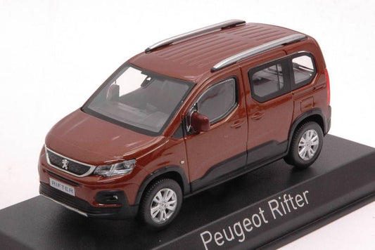MODELLINO IN SCALA COMPATIBILE CON PEUGEOT RIFTER 2018 METALLIC COPPER 1:43 NOREV NV479060