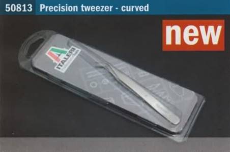 COLORS MODELING PRECISION TWEEZERS CURVED ITALERI IT50813