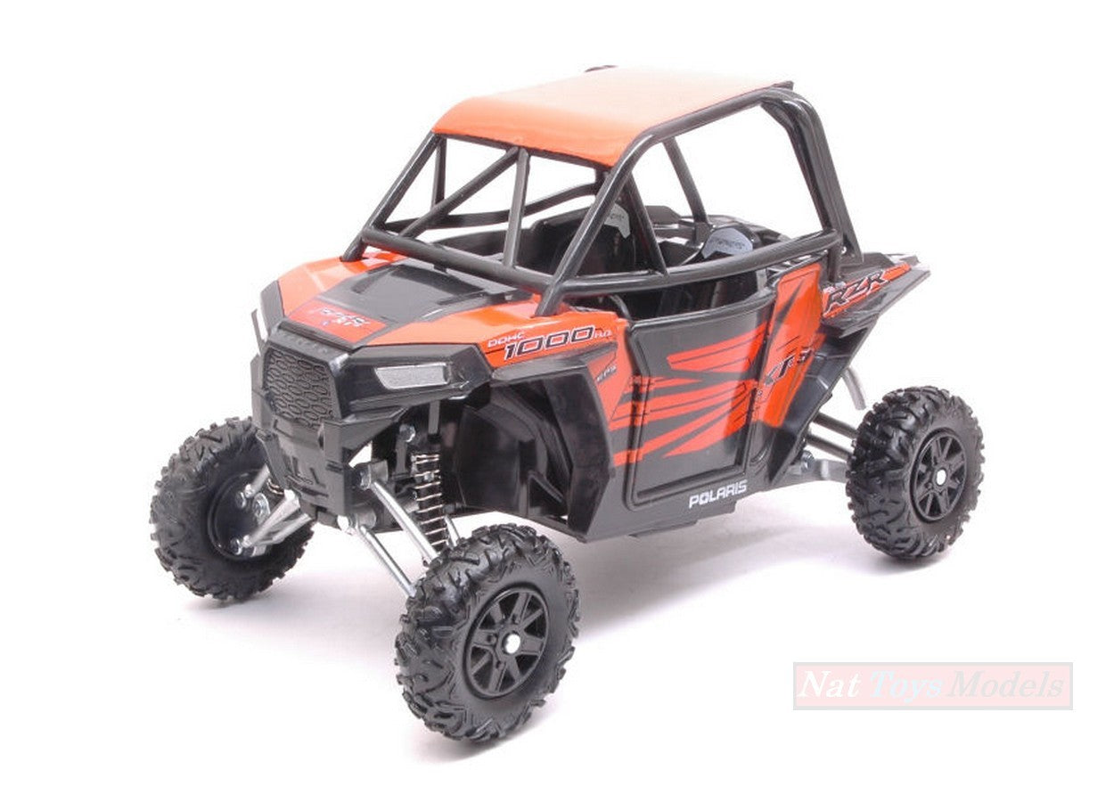 MODÈLE RÉDUIT COMPATIBLE AVEC POLARIS RZR XP1000 ORANGE 1:18 NEW RAY NY57823