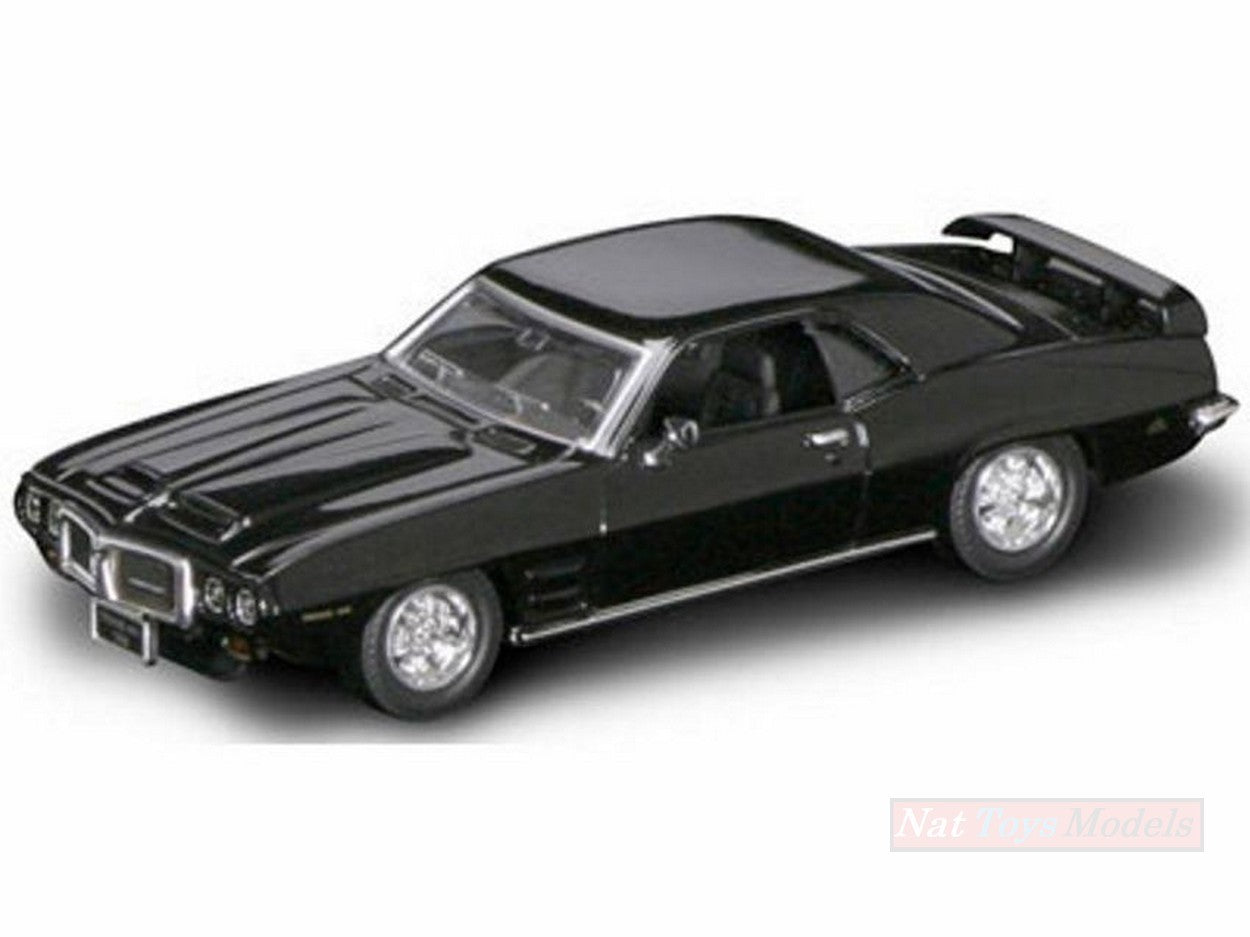 MODELE REDUIT COMPATIBLE AVEC PONTIAC FIREBIRD TRANS AM 1969 NOIR 1:43 YAT MING YM94238BK