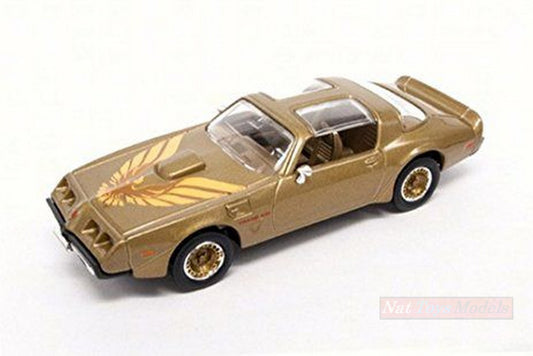 MODELLINO IN SCALA COMPATIBILE CON PONTIAC FIREBIRD TRANS AM 1969 GOLD 1:43 LUCKY LDC94239GD