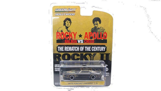 SCALE MODEL COMPATIBLE WITH PONTIAC FIREBIRD TRANS AM "ROCKY II" 1979 1:64 GREENLIGHT GREEN44650C