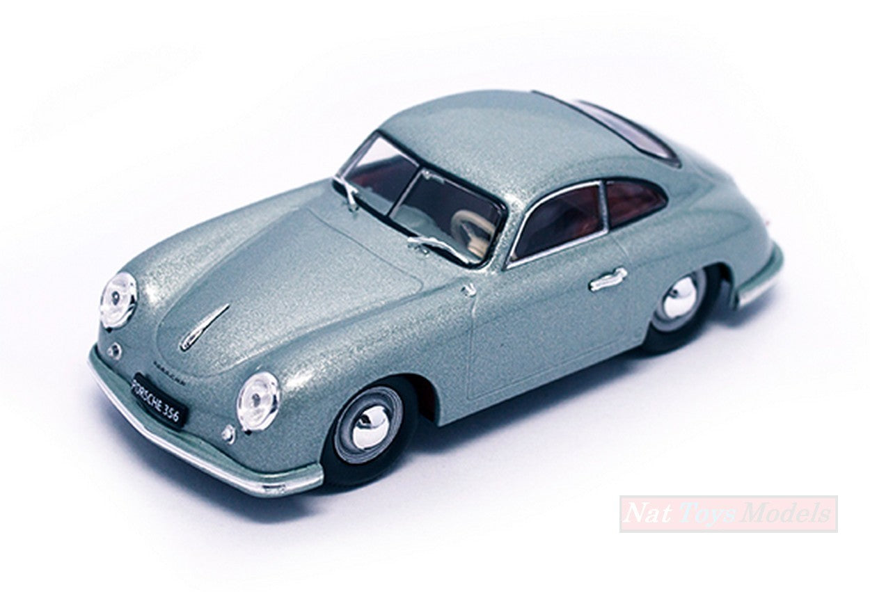MODELLINO IN SCALA COMPATIBILE CON PORSCHE 356 1956 BLUE MET.1:43  LUCKY LDC43217BL