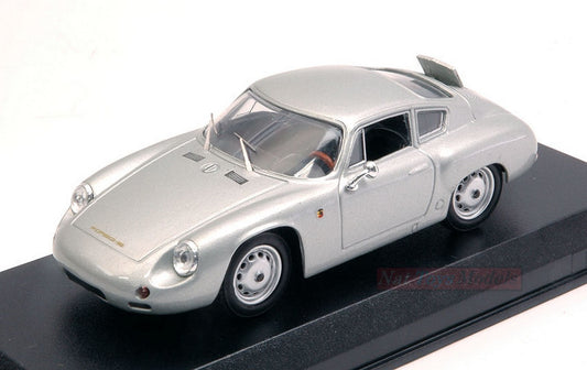 MODELE REDUIT COMPATIBLE AVEC PORSCHE 356 B CARRERA GTL ABARTH 1960 PROVA SILVER 1:43 MEILLEUR MODELE BT9673