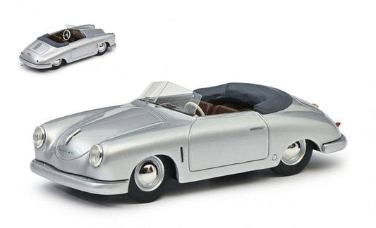 MODELLINO IN SCALA COMPATIBILE CON PORSCHE 356 GMUND SILVER 1:43 SCHUCO SH9131