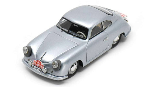 MODELE REDUIT COMPATIBLE AVEC PORSCHE 356 N.285 RALLYE MONTE CARLO 1952 F.VAN DE KAART-J.SWATERS 1:43 SPARK MODEL S6130