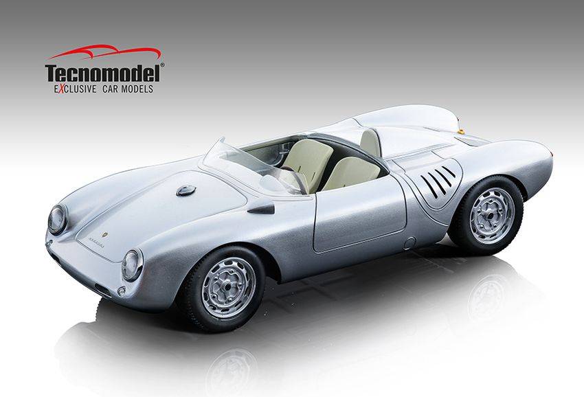 SCALE MODEL COMPATIBLE WITH PORSCHE 550A 1957 PRESS VERSION 1:18 TECNOMODEL TMD18141D