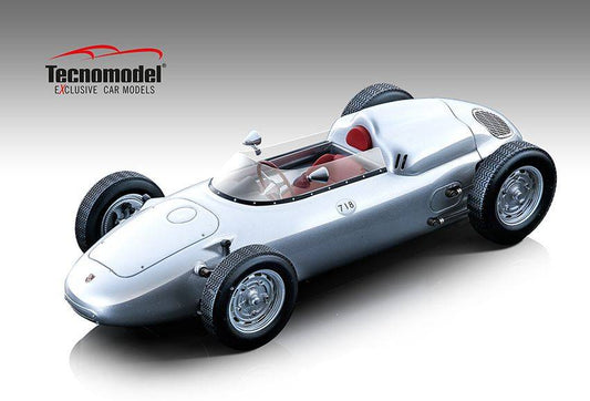 SCALE MODEL COMPATIBLE WITH PORSCHE 718 F2 1960 PRESS VERSION 1:18 TECNOMODEL TMD18136A