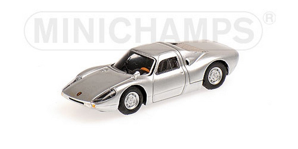 MODELLINO IN SCALA COMPATIBILE CON PORSCHE 904 GTS 1964 SILVER 1:87 MINICHAMPS PM877065720