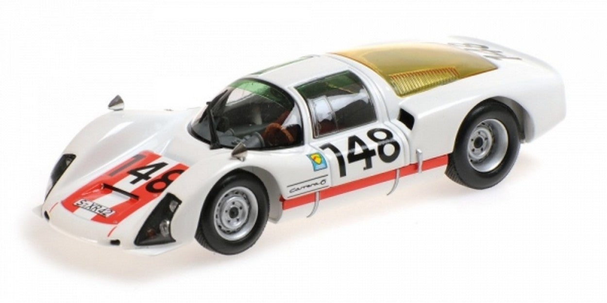 MODELE REDUIT COMPATIBLE AVEC PORSCHE 906/6 N.148 VAINQUEUR TARGA FLORIO 1966 H.MULLER-W.MAIRESSE 1:43 MINICHAMPS PM400666648