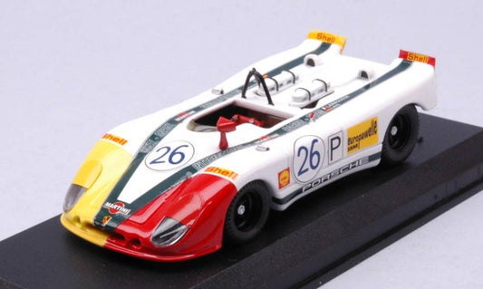 SCALE MODEL COMPATIBLE WITH PORSCHE 908/02 FLUNDER N.26 TARGA FLORIO 1970 LARROUSSE-LINS 1:43 BEST MODEL BT9828