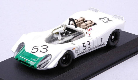 SCALE MODEL COMPATIBLE WITH PORSCHE 908/02 N.53 WINNER 6 H BRANDS HATCH 1969 SIFFERT-REDMAN 1:43 BEST MODEL BT9042-2