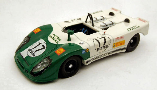 SCALE MODEL COMPATIBLE WITH PORSCHE 908/2 FLUNDER N.17 11th NURBURGRING 1970 BASCHE-KELLENERS 1:43 BEST MODEL BT9136