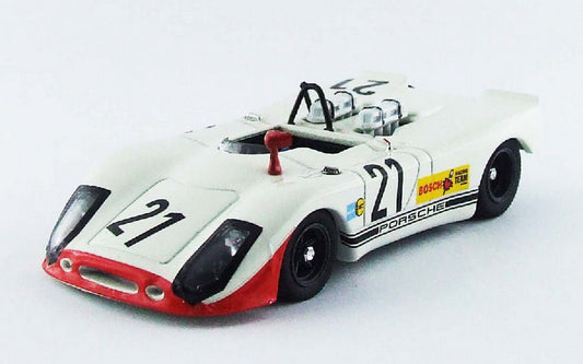 MODELE REDUIT COMPATIBLE AVEC PORSCHE 908/2 FLUNDER N.21 12ème INTERSERIE HOCKENHEIM 1970 N.LAUDA 1:43 MEILLEUR MODELE BT9567