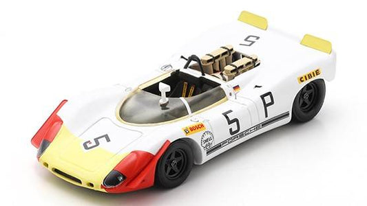SCALE MODEL COMPATIBLE WITH PORSCHE 908-2 N.5 5th 1000 KM NURBURGRING 1969 W.KAUHSEN-VON WENDT 1:43 SPARK MODEL SG827