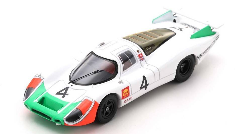SCALE MODEL COMPATIBLE WITH PORSCHE 908LH N.4 WINNER 1000 KM MONZA 1969 J.SIFFERT-B.REDMAN 1:43 SPARK MODEL SI018