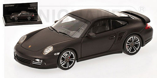 MODELLINO IN SCALA COMPATIBILE CON PORSCHE 911 2010 MATT GREY 1:43 MINICHAMPS PM436069000